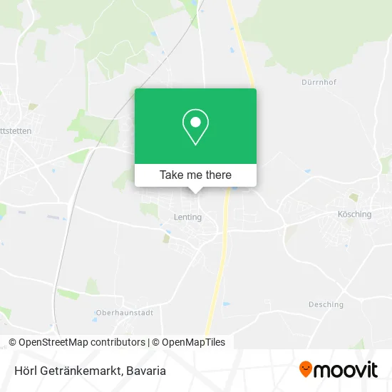 Карта Hörl Getränkemarkt