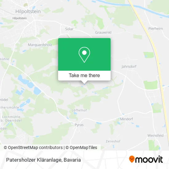 Карта Patersholzer Kläranlage