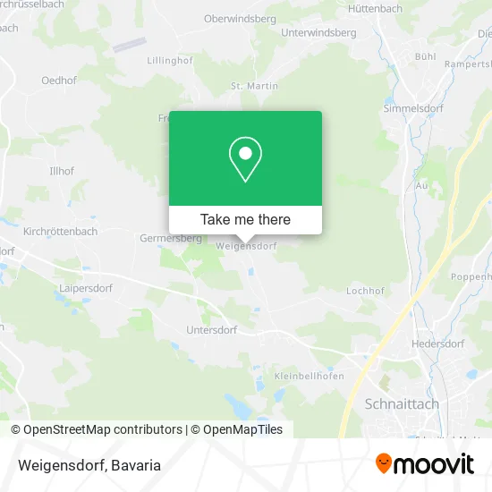 Карта Weigensdorf