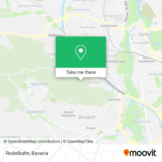 Карта Rodelbahn