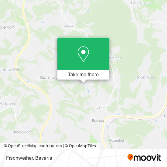 Карта Fischweiher