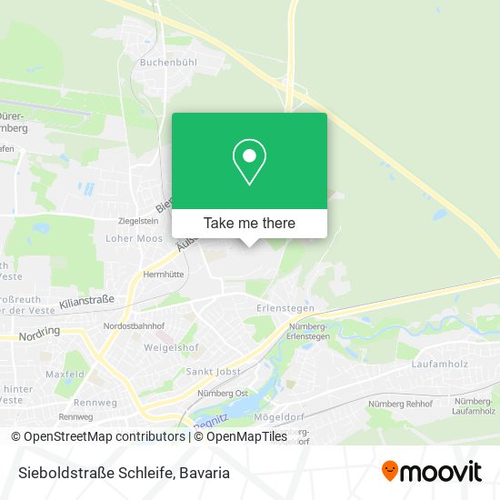 Sieboldstraße Schleife map