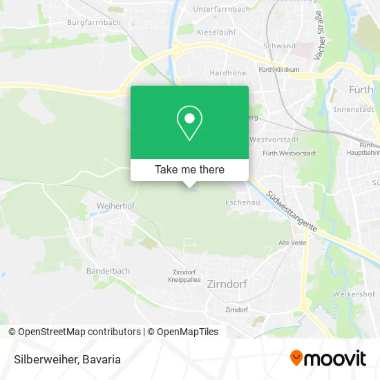 Карта Silberweiher