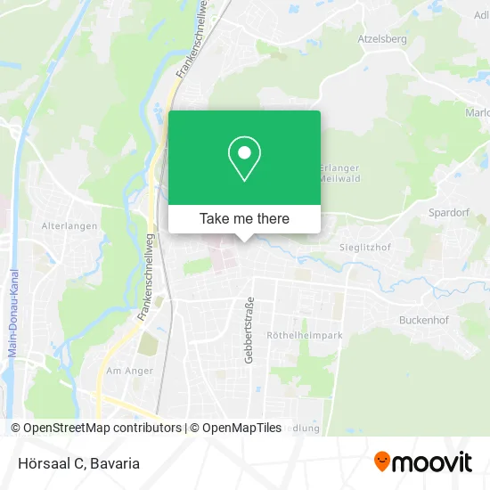 Карта Hörsaal C