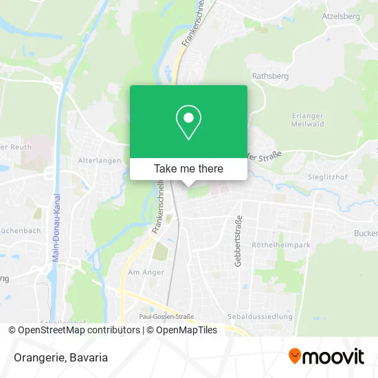 Карта Orangerie