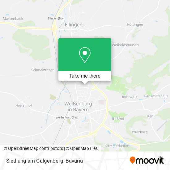 Карта Siedlung am Galgenberg