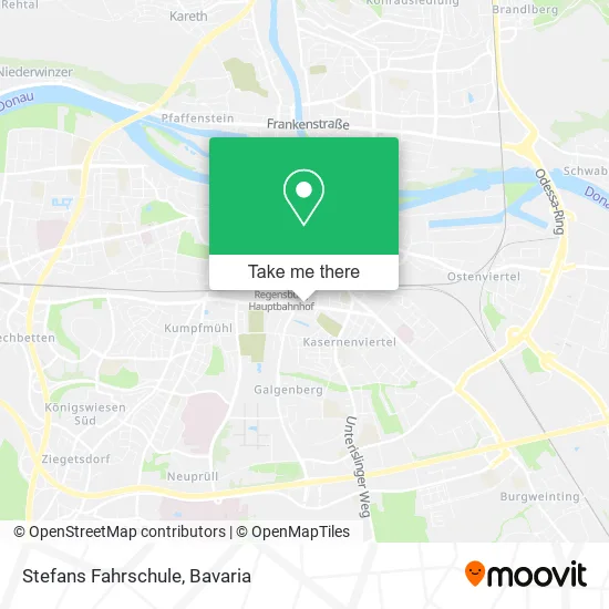 Карта Stefans Fahrschule