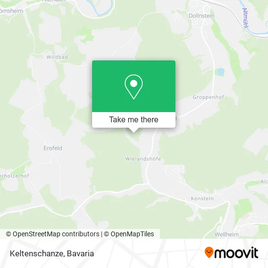 Карта Keltenschanze