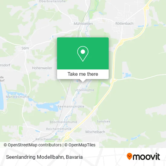 Карта Seenlandring Modellbahn