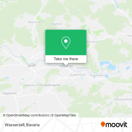 Карта Wasserzell