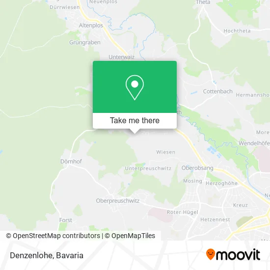 Карта Denzenlohe