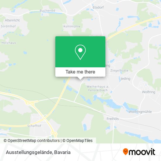 Ausstellungsgelände map