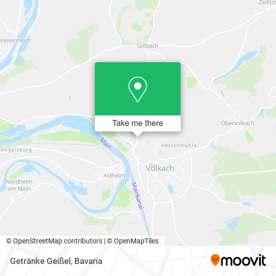 Карта Getränke Geißel