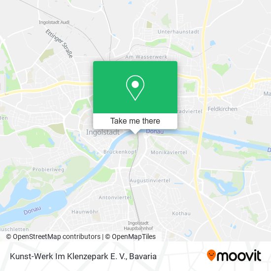 Kunst-Werk Im Klenzepark E. V. map