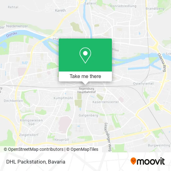 Карта DHL Packstation