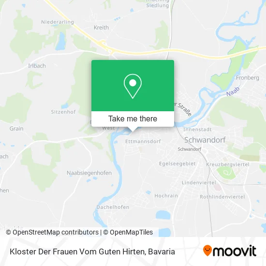 Карта Kloster Der Frauen Vom Guten Hirten