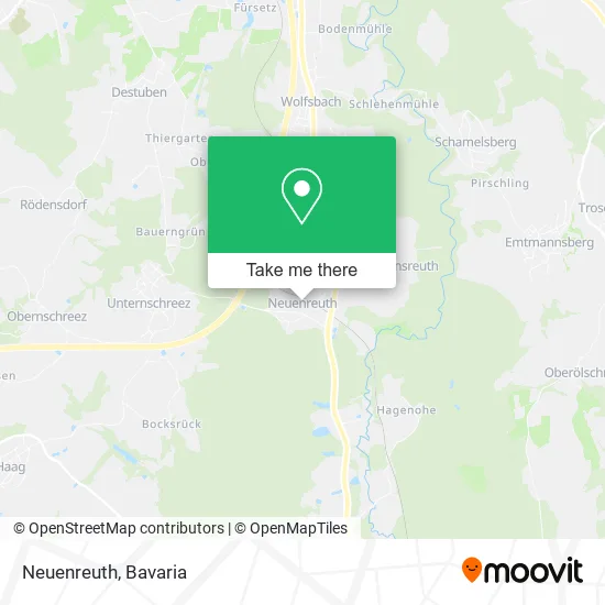 Карта Neuenreuth