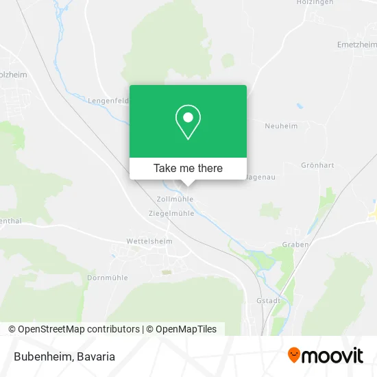 Карта Bubenheim