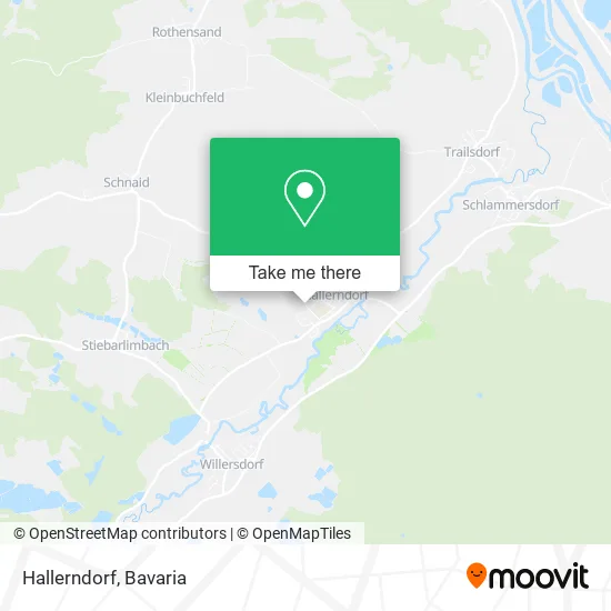 Карта Hallerndorf