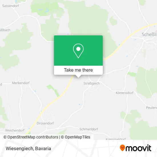 Карта Wiesengiech