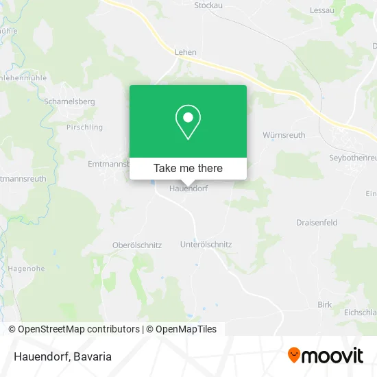 Карта Hauendorf