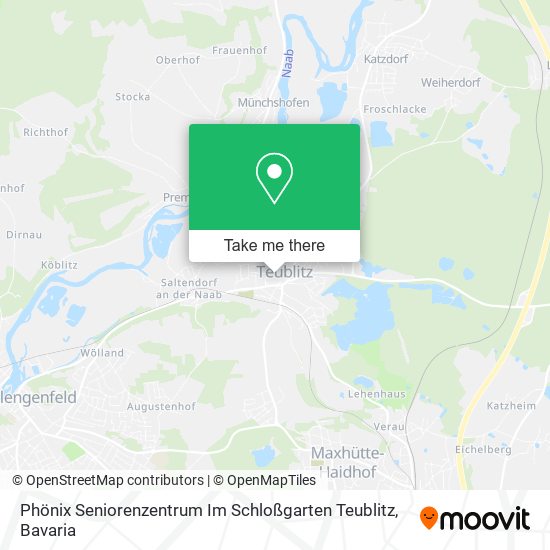 Phönix Seniorenzentrum Im Schloßgarten Teublitz map