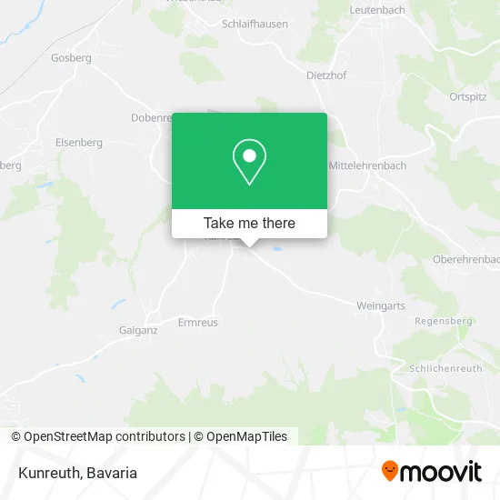 Карта Kunreuth