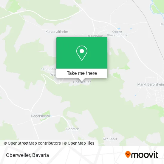 Карта Oberweiler