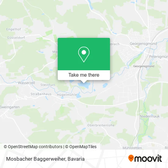 Карта Mosbacher Baggerweiher
