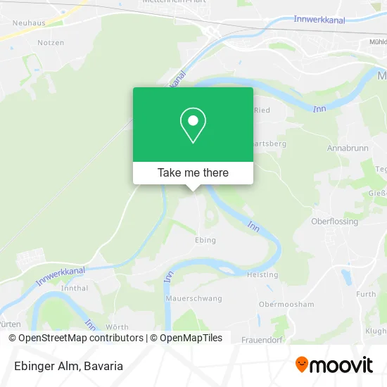 Карта Ebinger Alm
