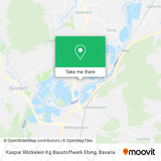 Карта Kaspar Röckelein Kg Baustoffwerk Ebing