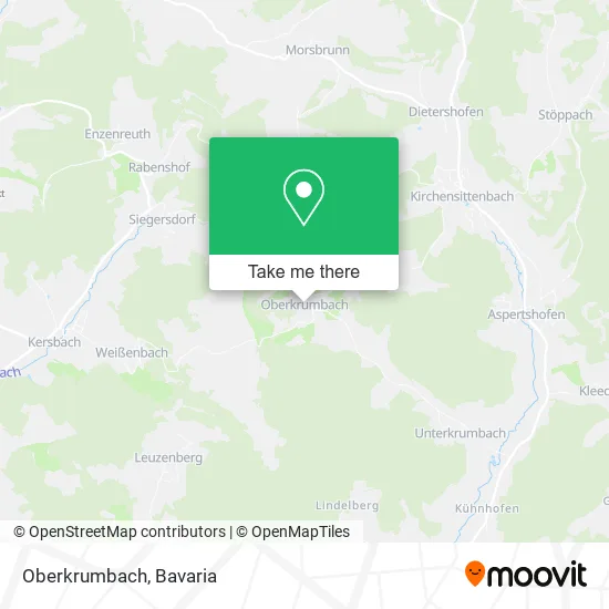 Карта Oberkrumbach
