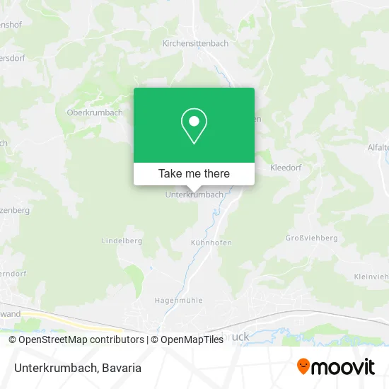 Карта Unterkrumbach
