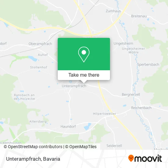 Карта Unterampfrach