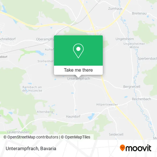 Карта Unterampfrach