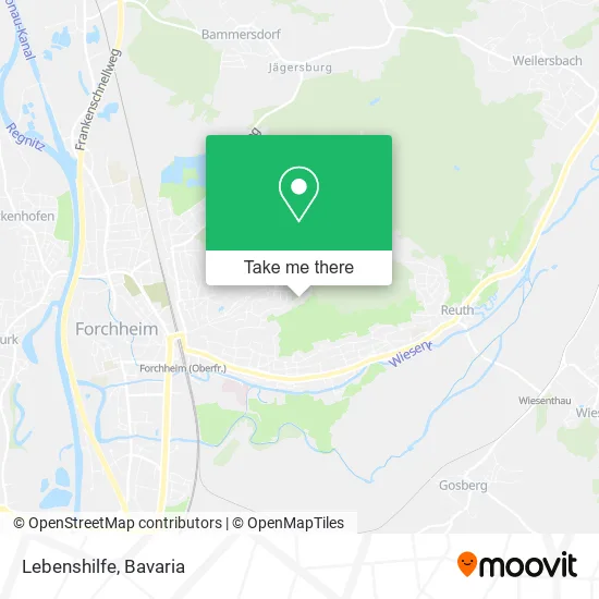 Карта Lebenshilfe