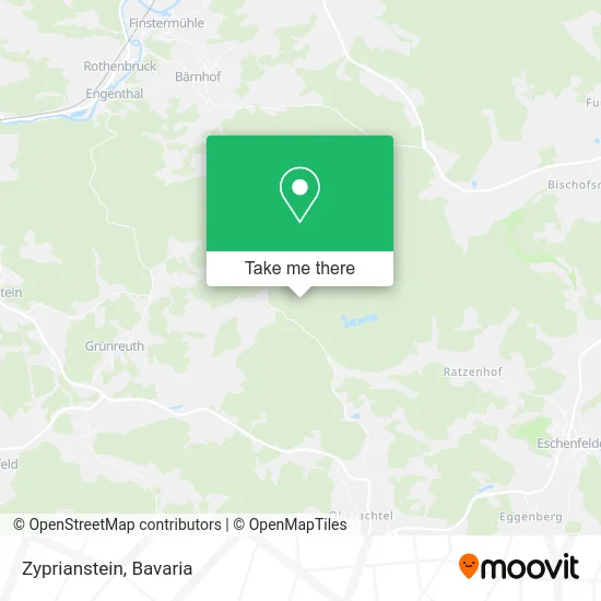 Карта Zyprianstein