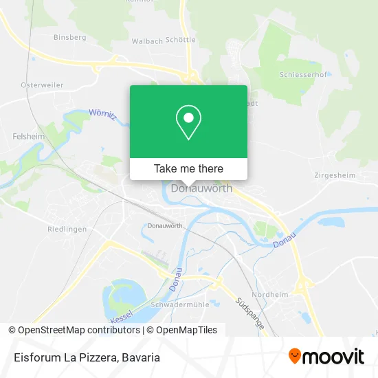 Карта Eisforum La Pizzera