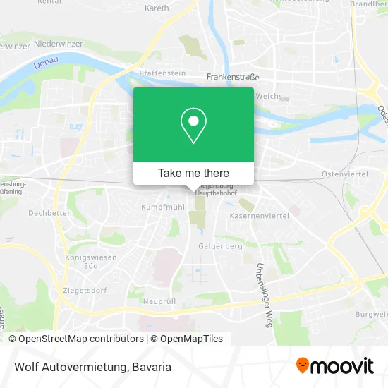 Карта Wolf Autovermietung