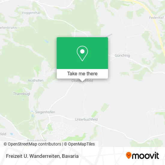 Карта Freizeit U. Wanderreiten
