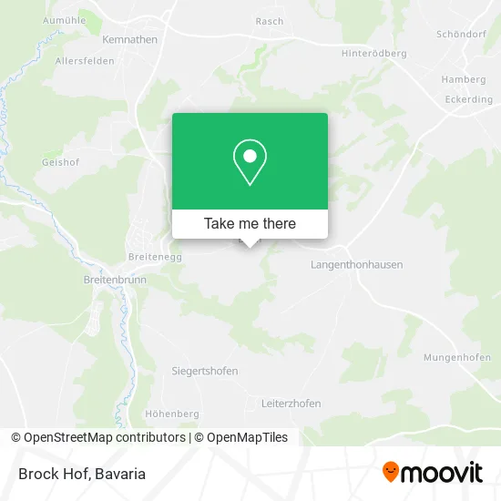 Карта Brock Hof