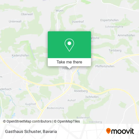 Карта Gasthaus Schuster