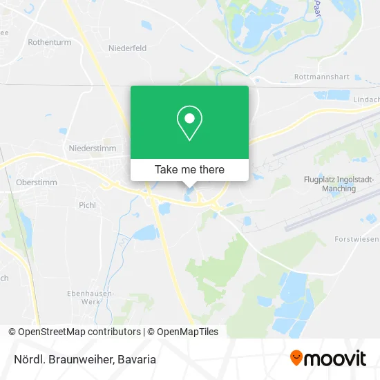 Карта Nördl. Braunweiher