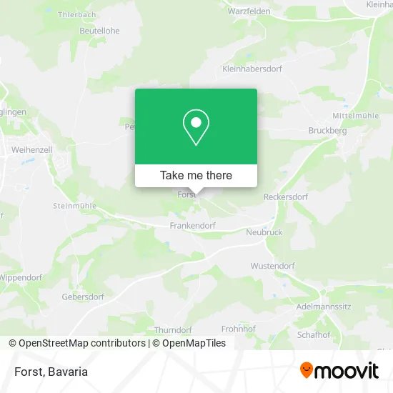Карта Forst