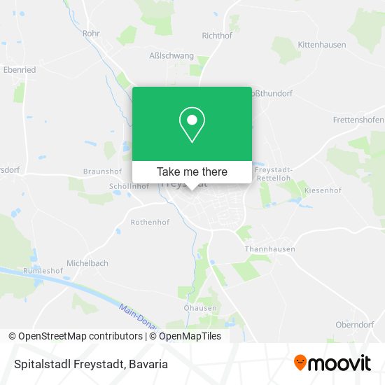 Spitalstadl Freystadt map
