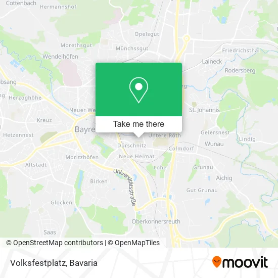 Карта Volksfestplatz