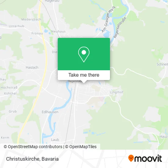 Карта Christuskirche