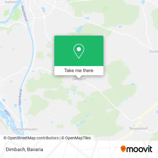 Карта Dimbach