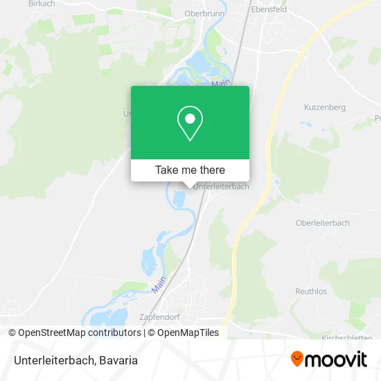 Карта Unterleiterbach