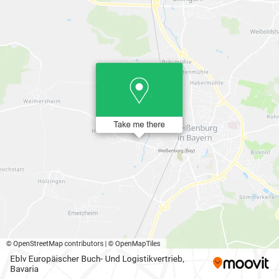 Карта Eblv Europäischer Buch- Und Logistikvertrieb